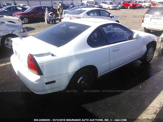 JHMBB2254SC008352 - 1995 HONDA PRELUDE SI/SR WHITE photo 4