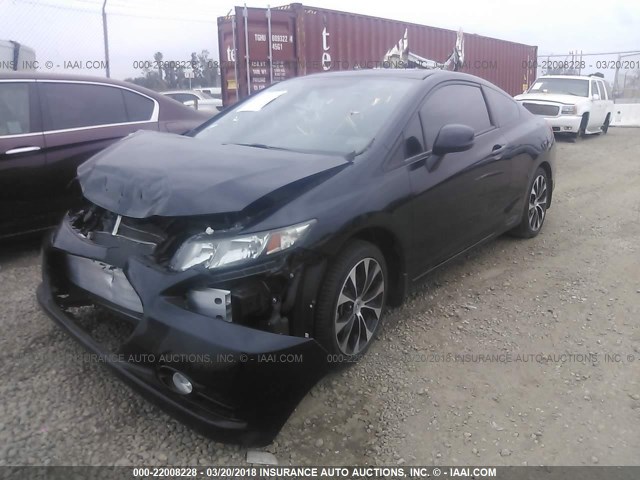 2HGFG4A52DH701696 - 2013 HONDA CIVIC SI BLACK photo 2