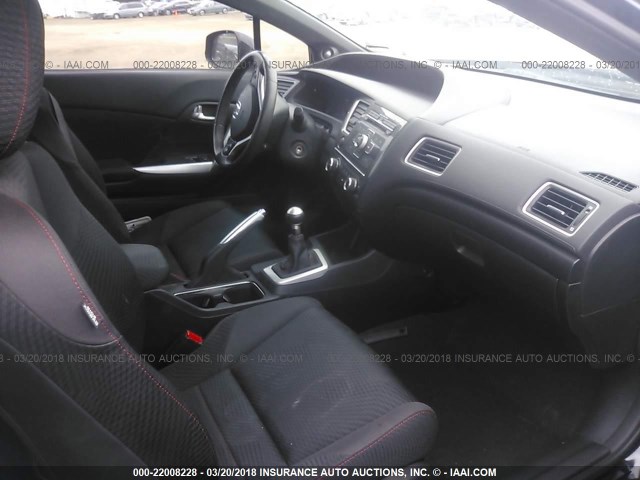 2HGFG4A52DH701696 - 2013 HONDA CIVIC SI BLACK photo 5