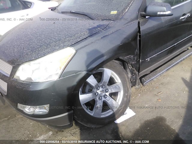 1GNEV33D89S110469 - 2009 CHEVROLET TRAVERSE LTZ GRAY photo 6