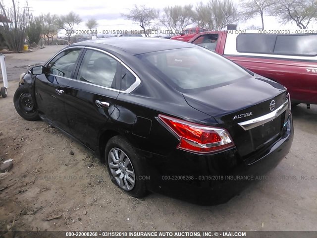 1N4AL3AP9DN500858 - 2013 NISSAN ALTIMA 2.5/S/SV/SL BLACK photo 3