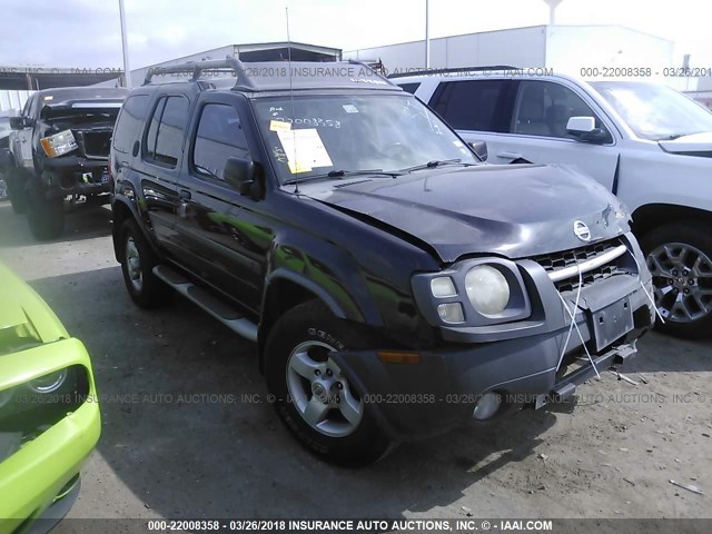 5N1ED28T84C670254 - 2004 NISSAN XTERRA XE/SE BLACK photo 1