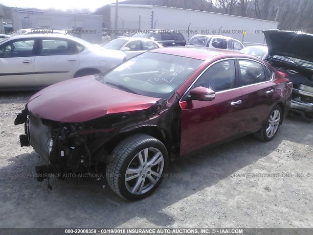 1N4BL3AP0DC246747 - 2013 NISSAN ALTIMA 3.5S/3.5SV/3.5SL RED photo 2