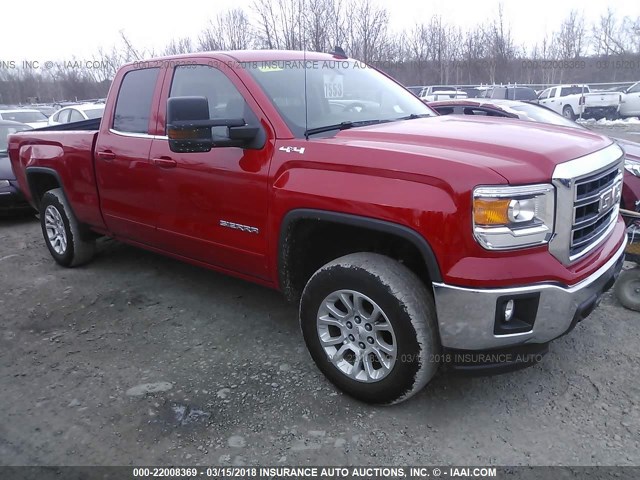 1GTV2UEC8FZ340690 - 2015 GMC SIERRA K1500 SLE RED photo 1