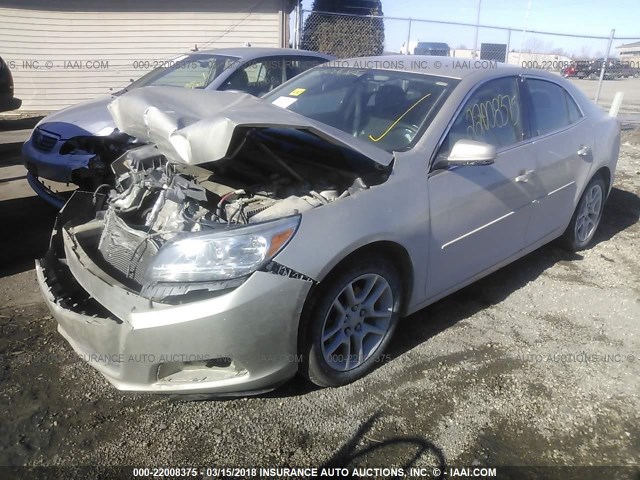 1G11C5SA5DF183504 - 2013 CHEVROLET MALIBU 1LT 棕色 照片 2