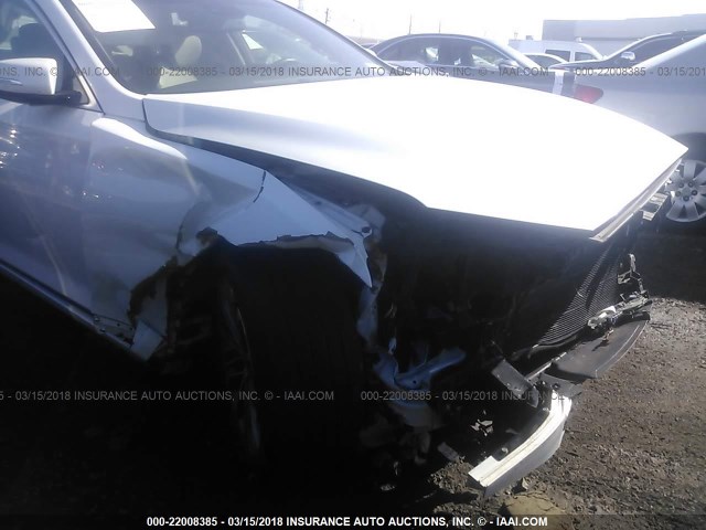 KMHGN4JE6GU113791 - 2016 HYUNDAI GENESIS 3.8L WHITE photo 6