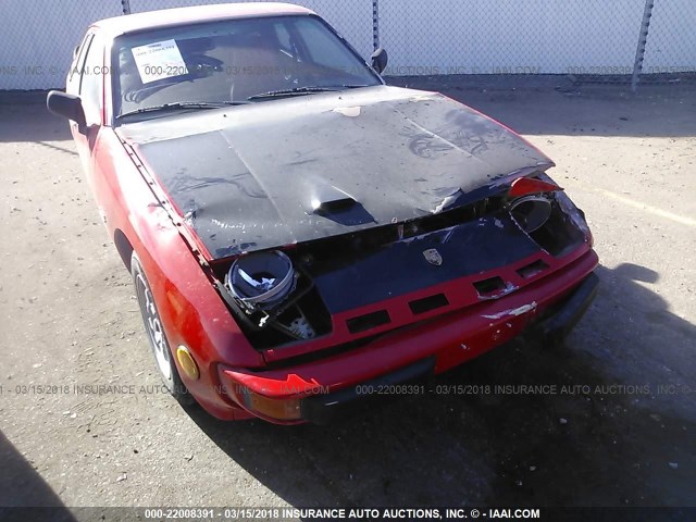 9247202508 - 1977 PORSCHE 924 RED photo 6