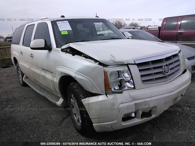 3GYFK66N24G231309 - 2004 CADILLAC ESCALADE ESV WHITE photo 1