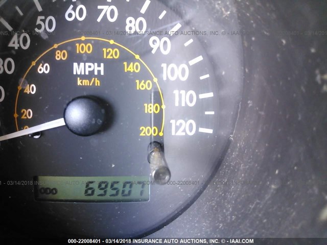 KL1TD52625B359711 - 2005 CHEVROLET AVEO LS BLUE photo 7