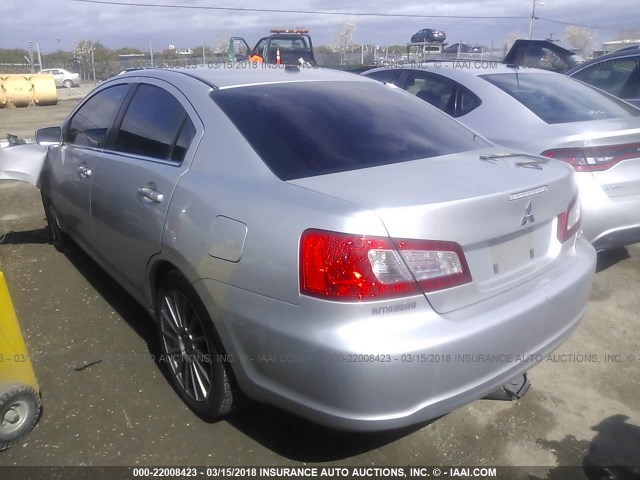 4A32B3FF4CE008896 - 2012 MITSUBISHI GALANT ES/SE GRAY photo 3