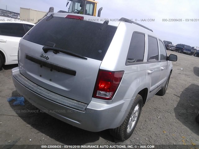 1J8GS48KX7C684465 - 2007 JEEP GRAND CHEROKEE LAREDO/COLUMBIA/FREEDOM 灰色 照片 4