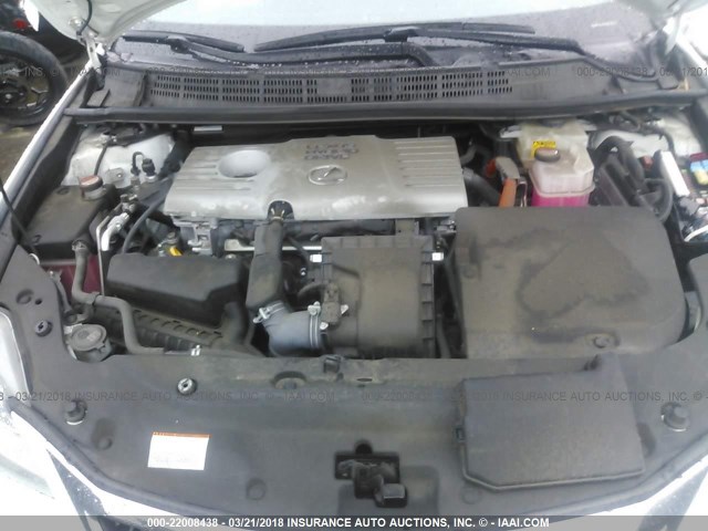 JTHKD5BH9F2240740 - 2015 LEXUS CT 200 თეთრი ფოტო 10