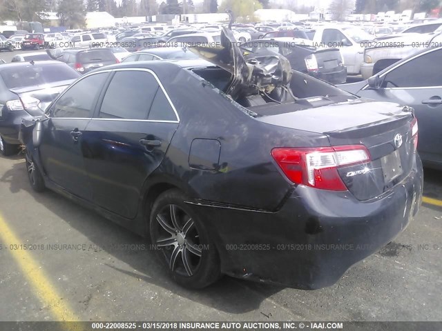 4T1BF1FK7EU865047 - 2014 TOYOTA CAMRY L/SE/LE/XLE 黑色 照片 3