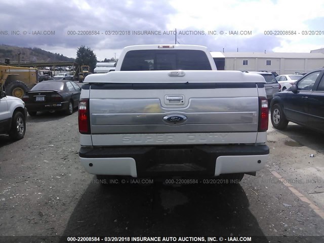 1FT8W3BT4GEA56630 - 2016 FORD F350 SUPER DUTY WHITE photo 8