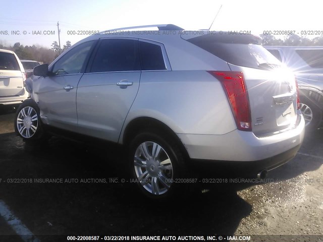 3GYFNBE31FS617364 - 2015 CADILLAC SRX LUXURY COLLECTION SILVER photo 3