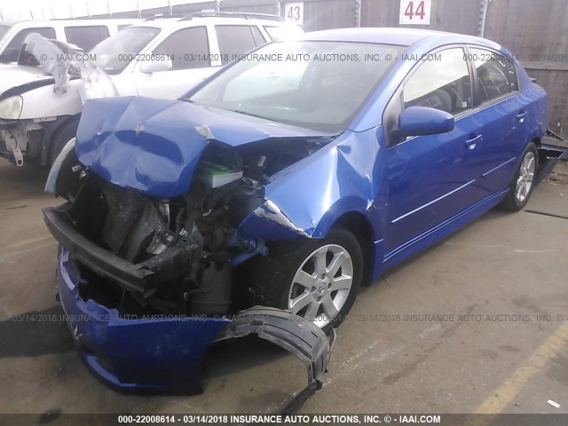 3N1AB61E19L681185 - 2009 NISSAN SENTRA 2.0/2.0S/2.0SL BLUE photo 2