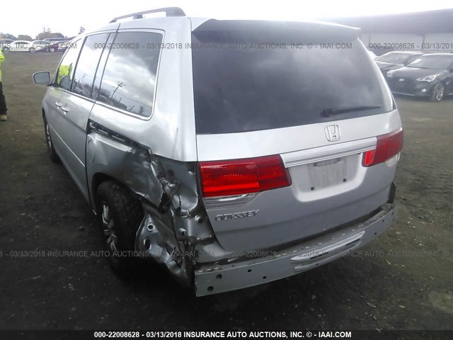 5FNRL3H74AB079144 - 2010 HONDA ODYSSEY EXL SILVER photo 3