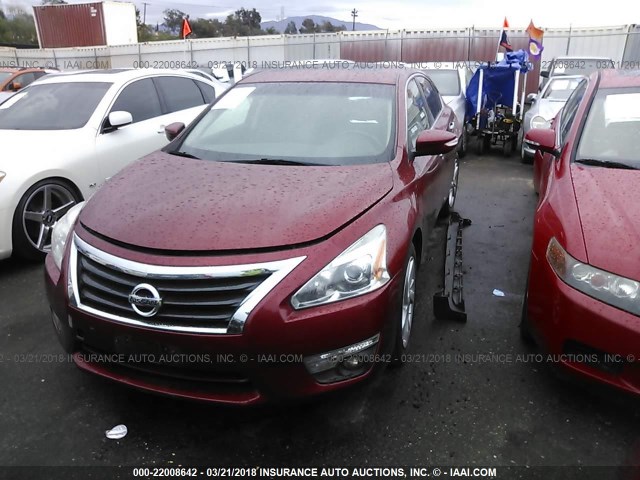 1N4AL3AP6EN205881 - 2014 NISSAN ALTIMA 2.5/S/SV/SL RED photo 2