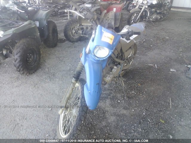 JYADG19E88A000735 - 2008 YAMAHA XT250 BLUE photo 2