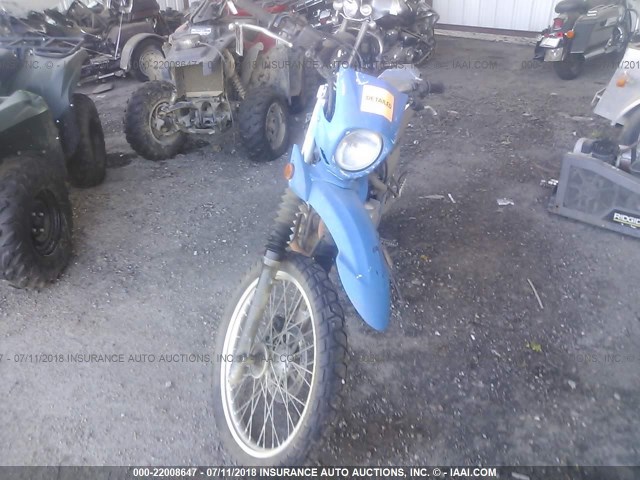 JYADG19E88A000735 - 2008 YAMAHA XT250 BLUE photo 5