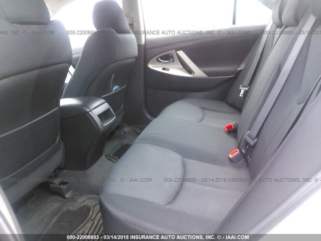 4T1BE46K59U857569 - 2009 TOYOTA CAMRY SE/LE/XLE WHITE photo 8