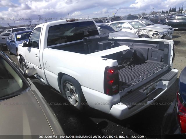 1GCEC14V5YZ242590 - 2000 CHEVROLET SILVERADO C1500 WHITE photo 3