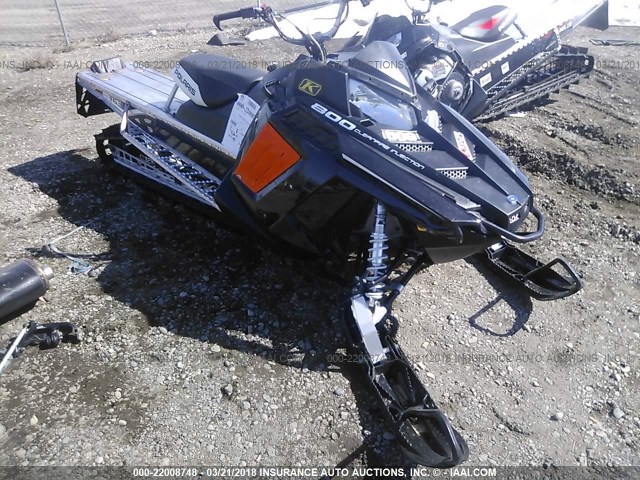 SN1CH8GS0DC760149 - 2013 POLARIS 795CC  BLACK photo 1