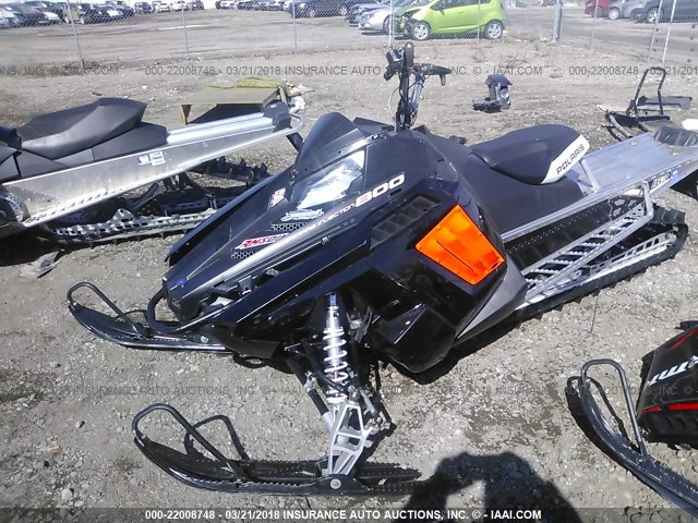 SN1CH8GS0DC760149 - 2013 POLARIS 795CC  BLACK photo 2
