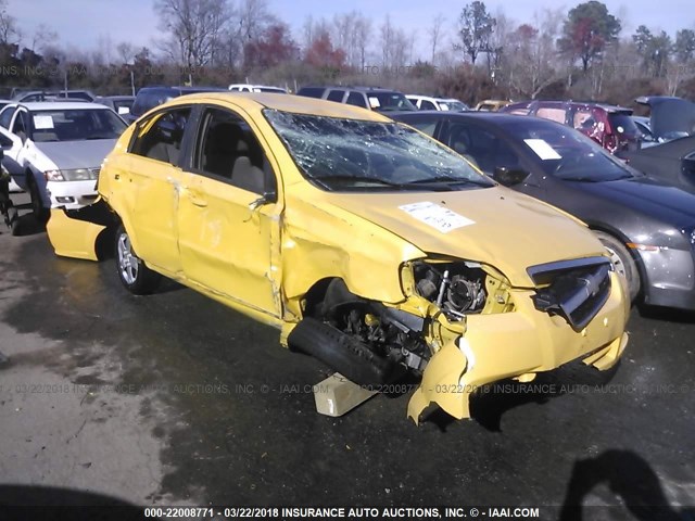 KL1TD5DE5BB160703 - 2011 CHEVROLET AVEO LS/LT 黄色 照片 1