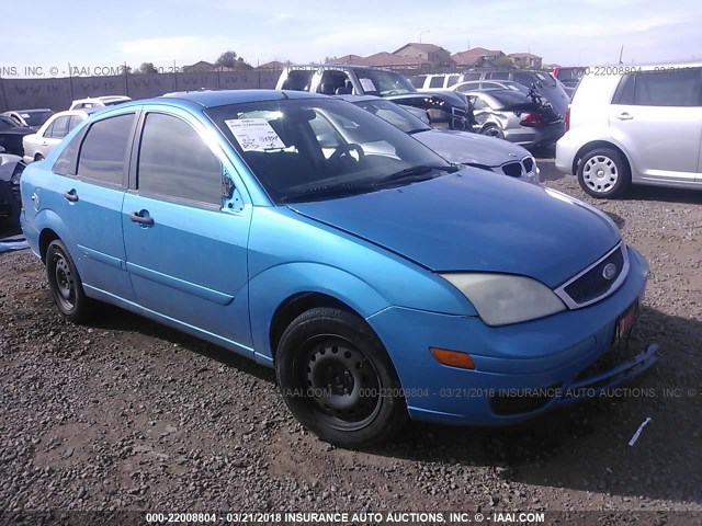 1FAFP34N57W356566 - 2007 FORD FOCUS ZX4/S/SE/SES GRAY photo 1