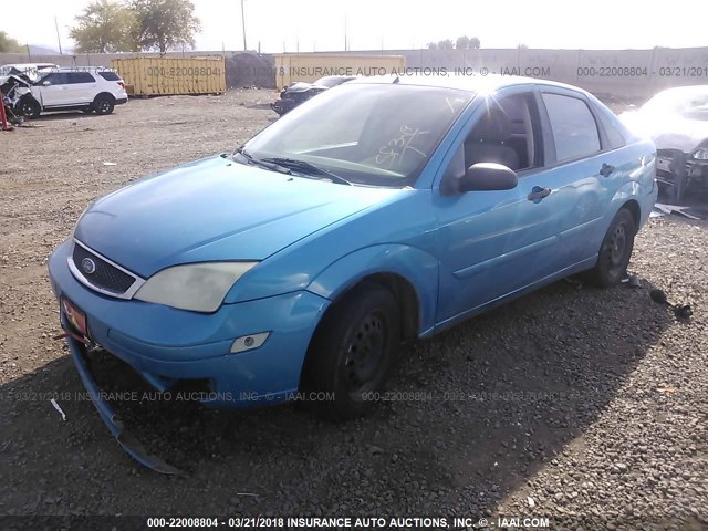 1FAFP34N57W356566 - 2007 FORD FOCUS ZX4/S/SE/SES GRAY photo 2