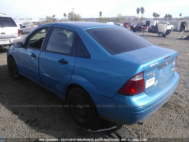 1FAFP34N57W356566 - 2007 FORD FOCUS ZX4/S/SE/SES GRAY photo 3