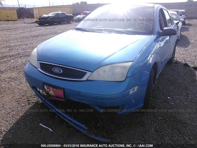 1FAFP34N57W356566 - 2007 FORD FOCUS ZX4/S/SE/SES GRAY photo 6