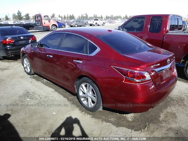 1N4AL3AP2DC914351 - 2013 NISSAN ALTIMA 2.5/S/SV/SL RED photo 3