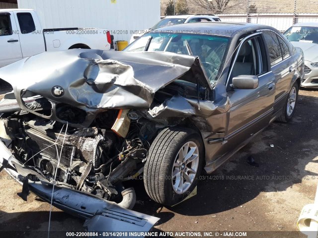 WBADT43493GY98525 - 2003 BMW 525 I AUTOMATIC GRAY photo 2