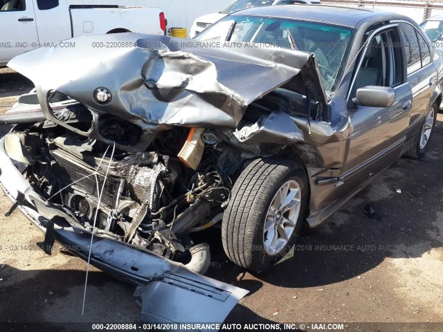 WBADT43493GY98525 - 2003 BMW 525 I AUTOMATIC GRAY photo 6