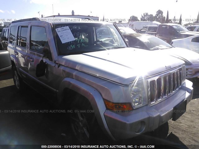 1J8HH48K48C114675 - 2008 JEEP COMMANDER SPORT SILVER photo 1