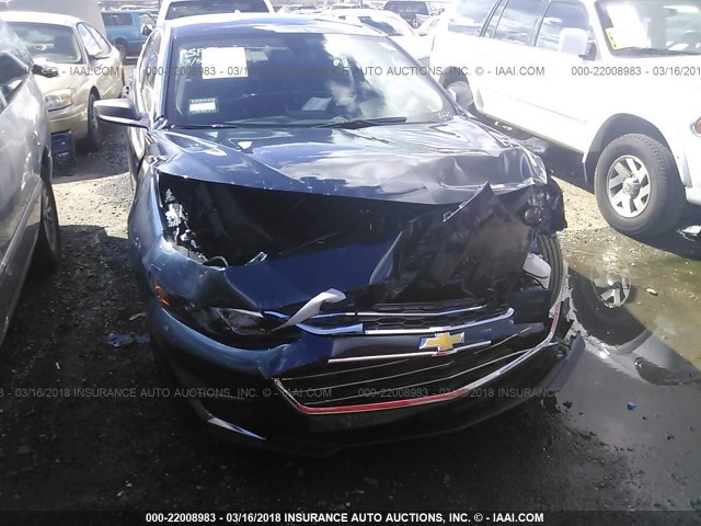 1G1ZB5ST7HF286758 - 2017 CHEVROLET MALIBU LS 蓝色 照片 6