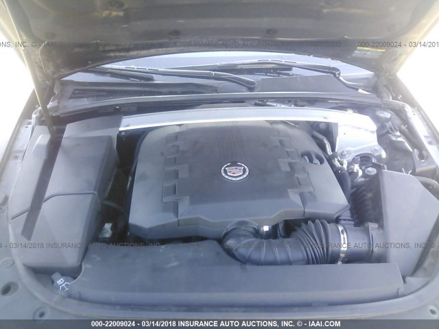 1G6DK5EV8A0103622 - 2010 CADILLAC CTS PERFORMANCE COLLECTION Черный фото 10