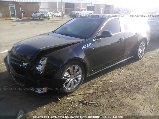 1G6DK5EV8A0103622 - 2010 CADILLAC CTS PERFORMANCE COLLECTION BLACK photo 2
