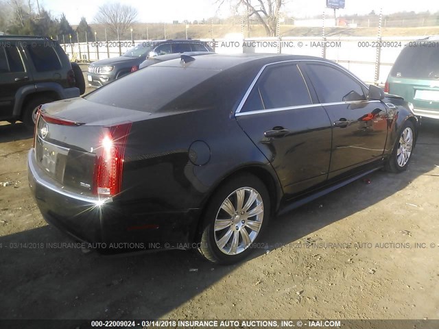 1G6DK5EV8A0103622 - 2010 CADILLAC CTS PERFORMANCE COLLECTION Черный фото 4