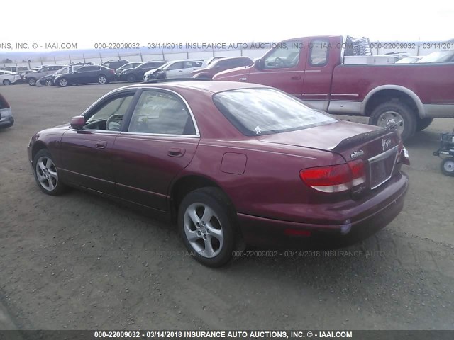 JM1TA221X21722326 - 2002 MAZDA MILLENIA RED photo 3