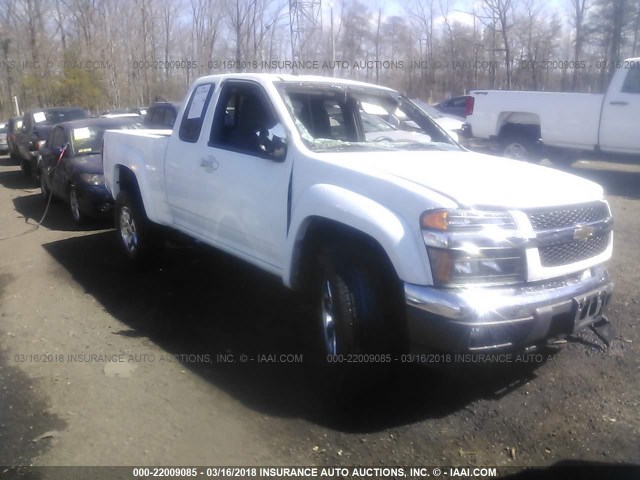 1GCJTDFE3C8168176 - 2012 CHEVROLET COLORADO LT WHITE photo 1