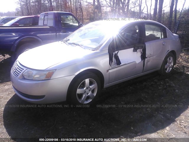 1G8AJ55F97Z100464 - 2007 SATURN ION LEVEL 2 SILVER photo 2