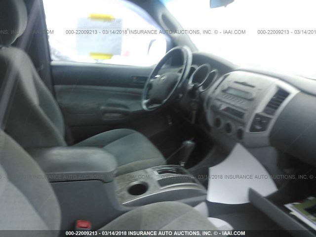 5TETX22N88Z588903 - 2008 TOYOTA TACOMA ACCESS CAB Silber Foto 5