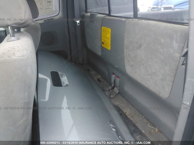 5TETX22N88Z588903 - 2008 TOYOTA TACOMA ACCESS CAB Silber Foto 8