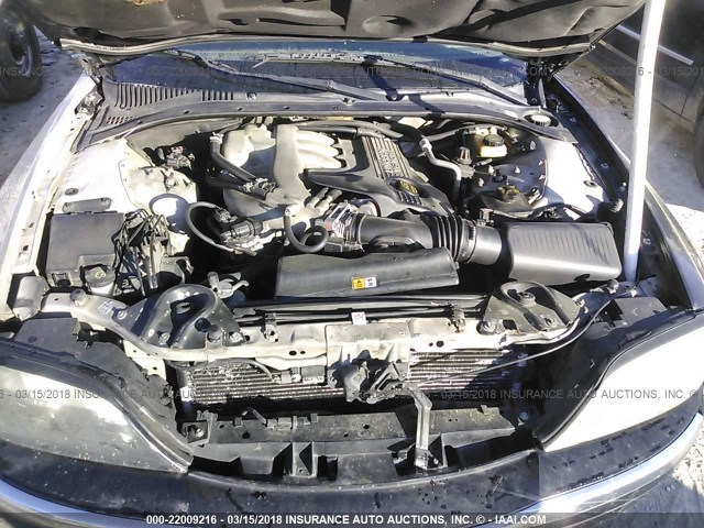 1LNHM86S73Y654297 - 2003 LINCOLN LS 灰色 照片 10