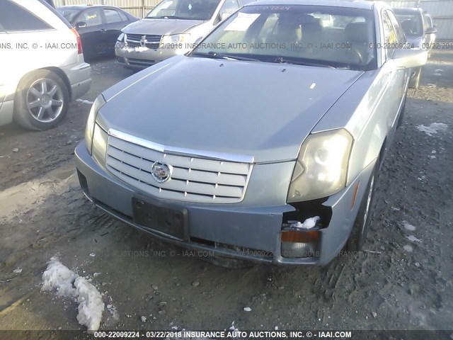 1G6DM57TX70181169 - 2007 CADILLAC CTS BLUE photo 6