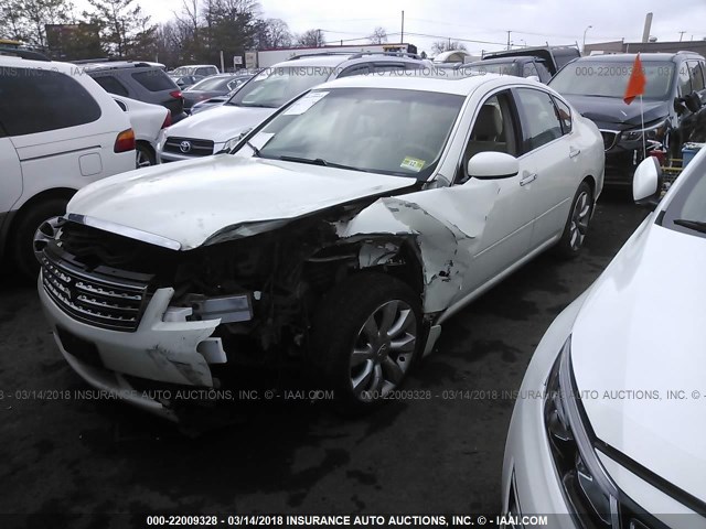 JNKAY01F27M450654 - 2007 INFINITI M35 SPORT WHITE photo 2