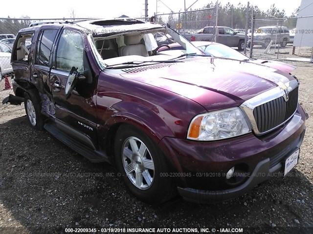 5LMFU27R54LJ16189 - 2004 LINCOLN NAVIGATOR MAROON photo 6